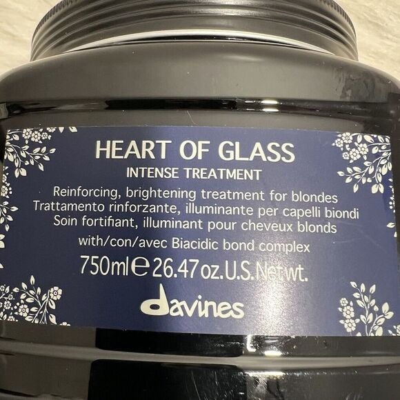 Davines Heart‎ Of Glass Intense treatment 26.47 Ounce - Picture 3 of 6